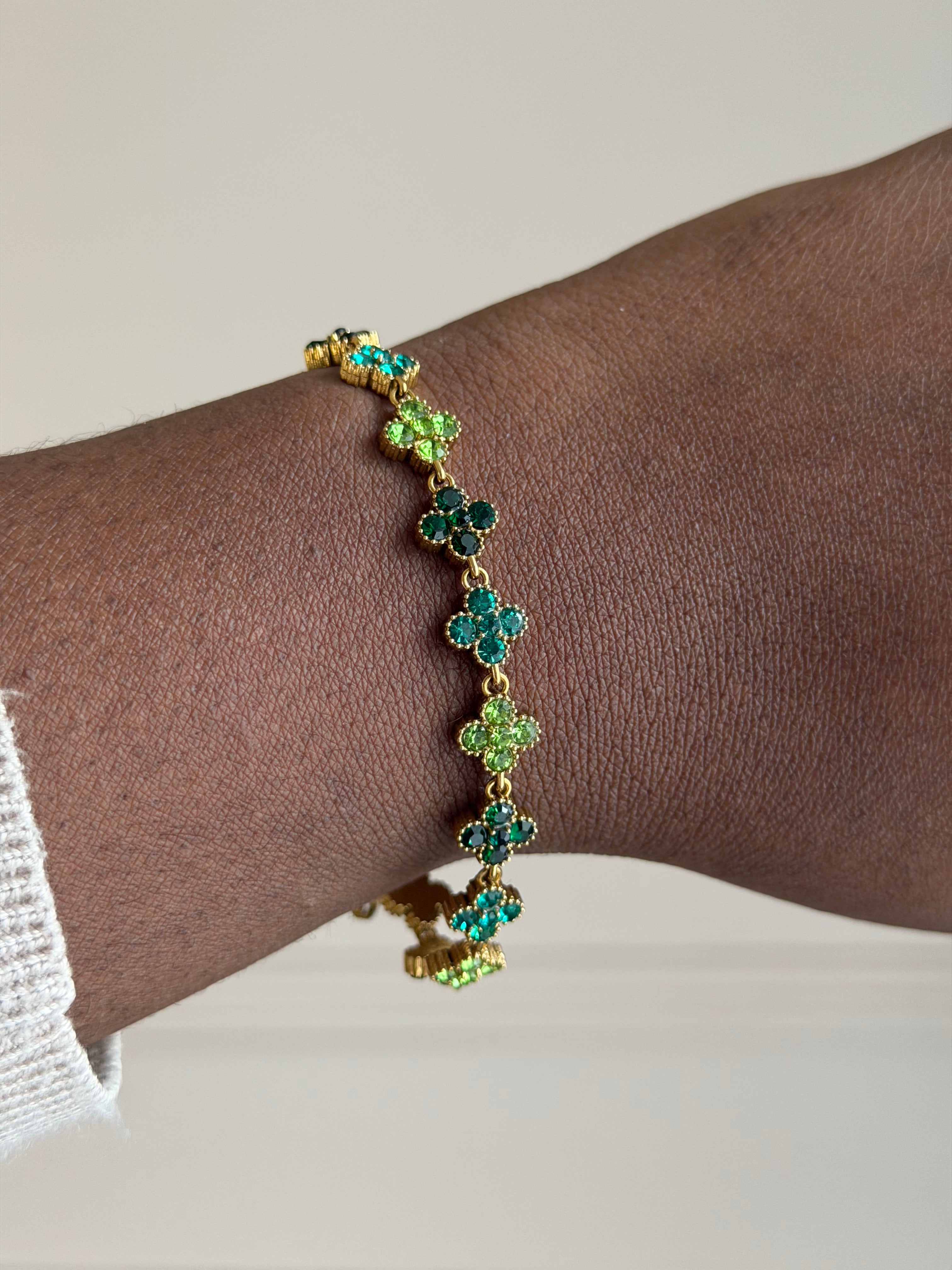 Azhar Bracelet - Or vert