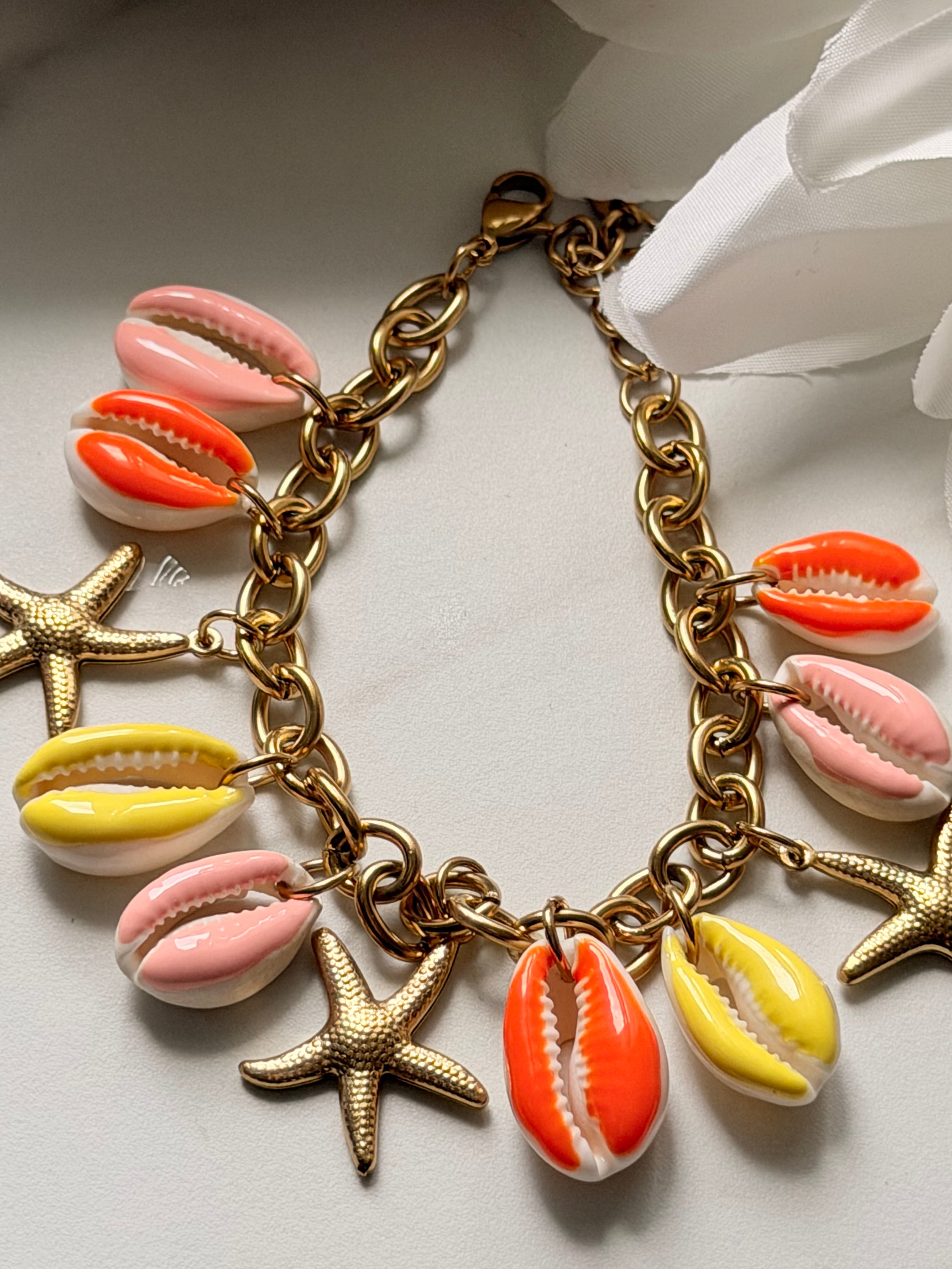 Coquillage Jaune/Orange