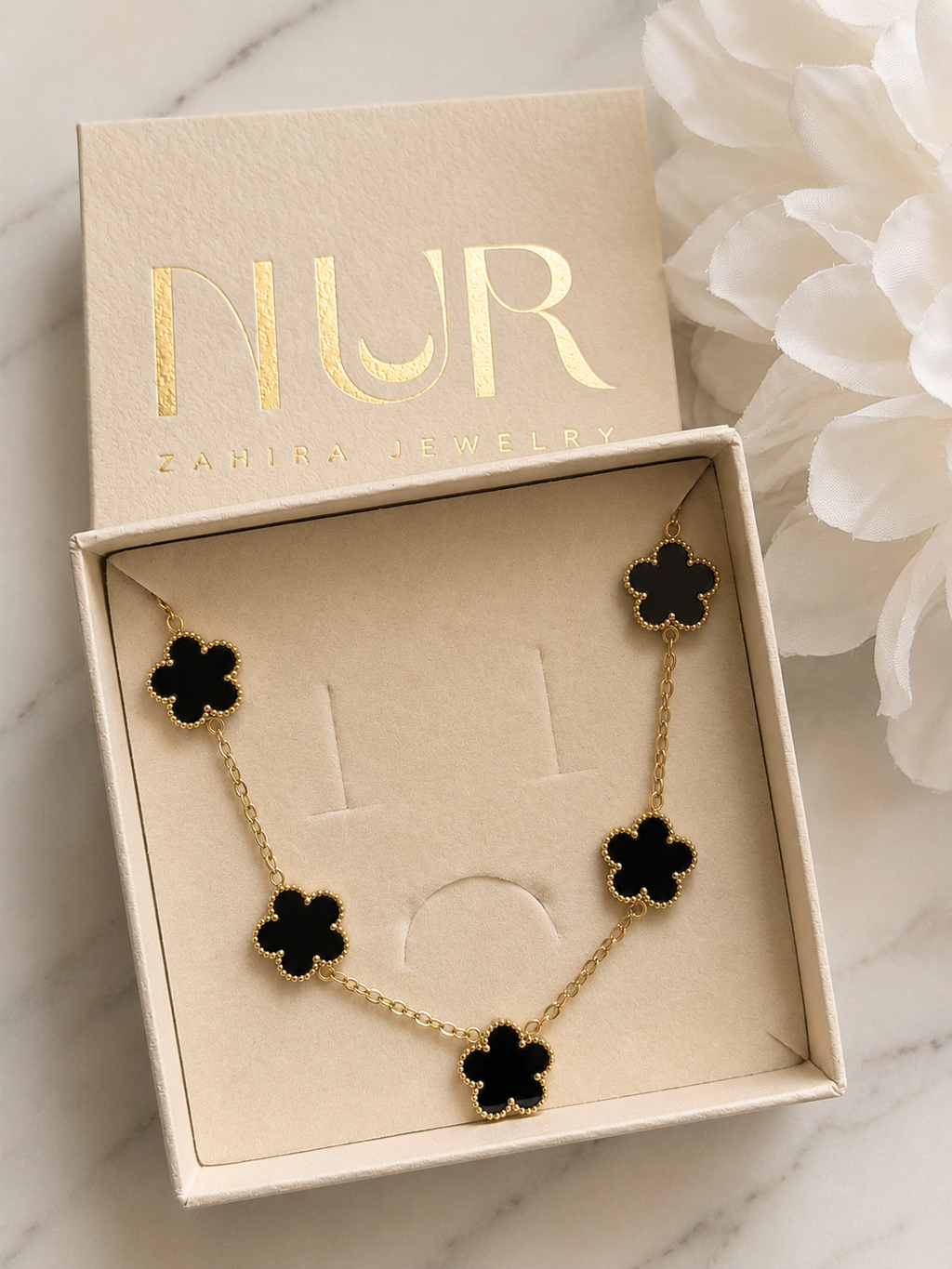 Soundouss Noir - Collier