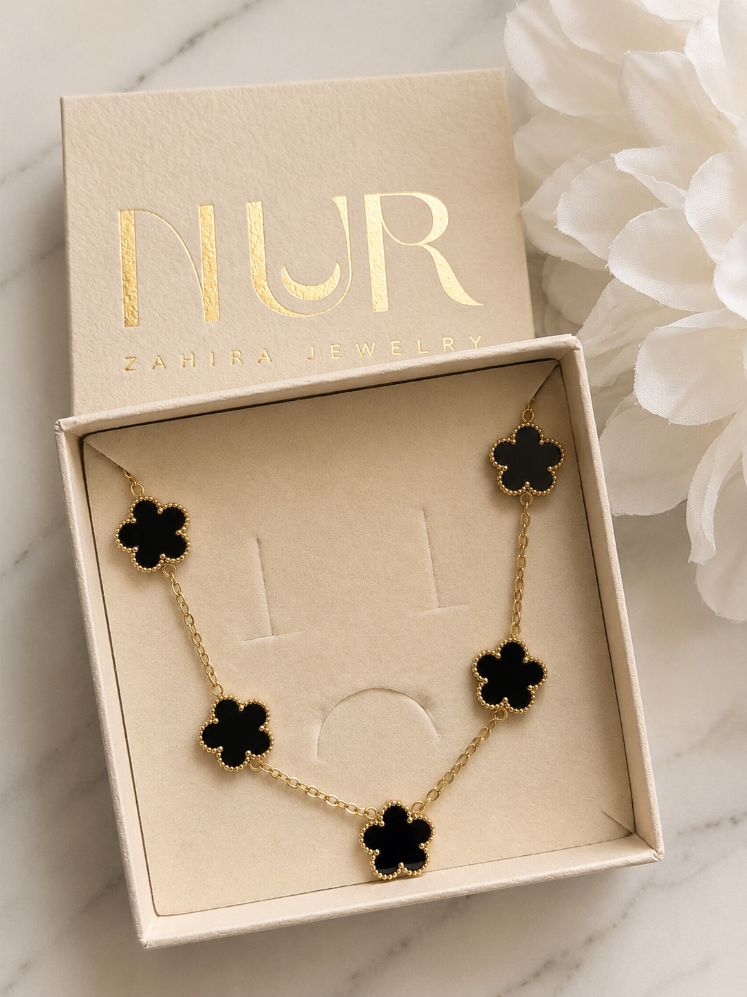 Soundouss Noir - Collier