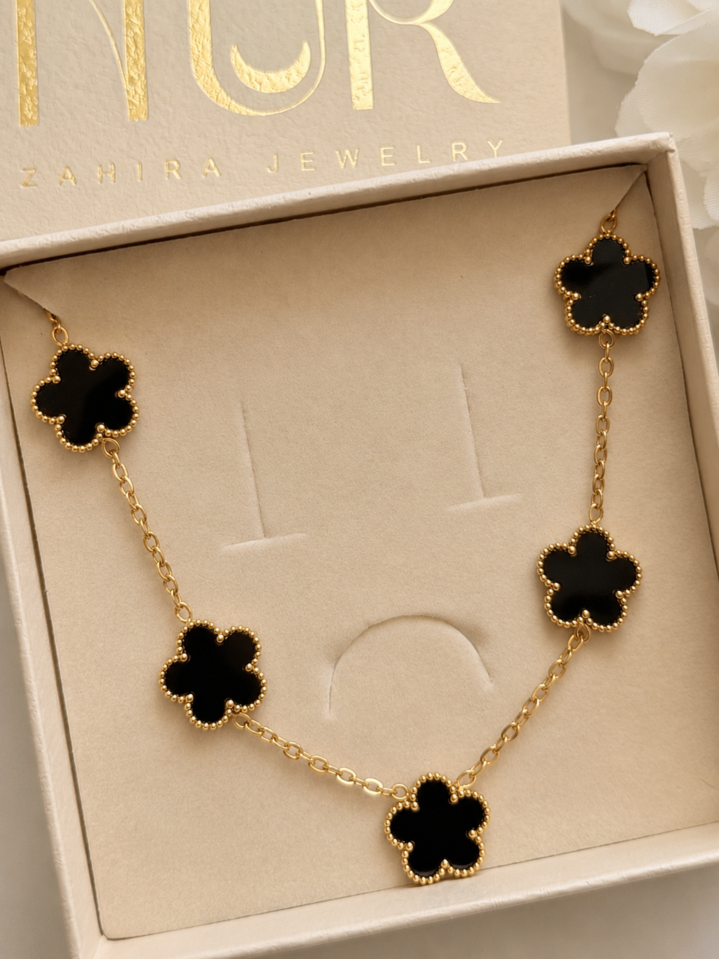 Soundouss Noir - Collier