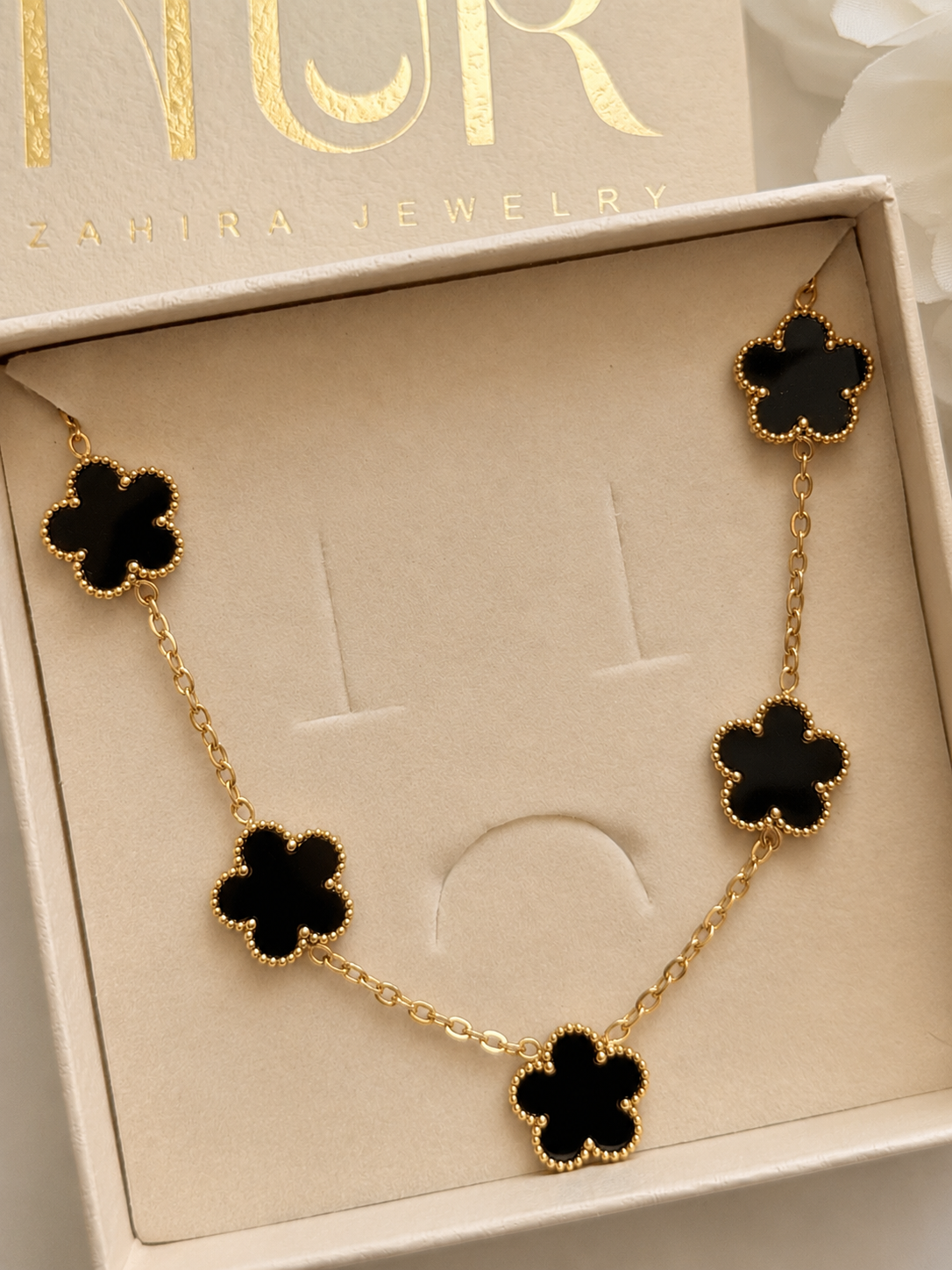 Soundouss Noir - Collier