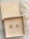Soundouss Blanc - Boucles d’oreilles