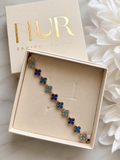 Azhar - Bracelet - Bleu doré