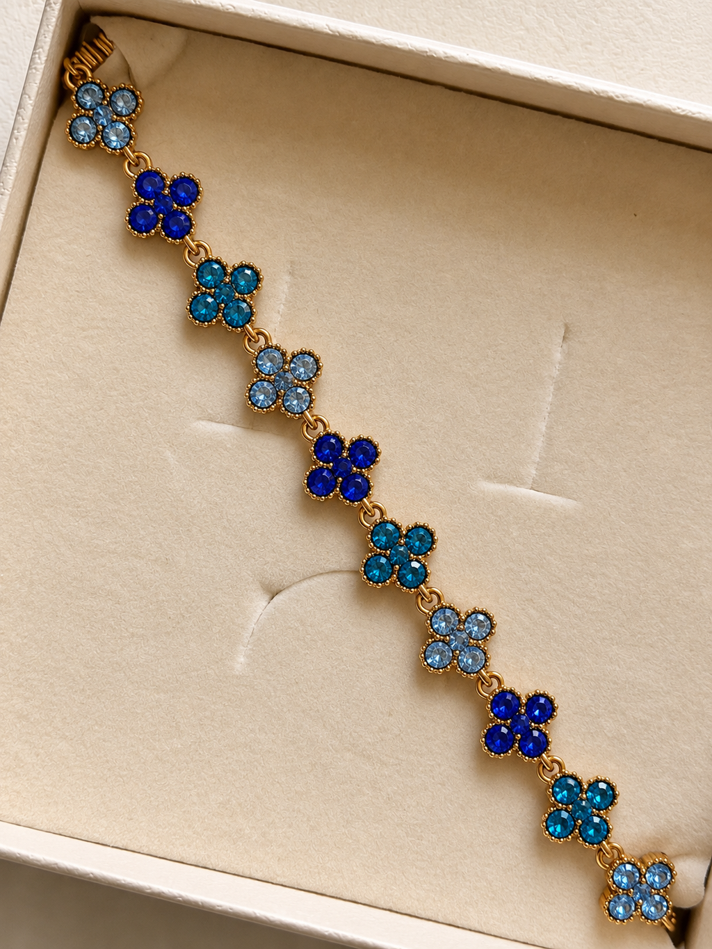 Azhar - Bracelet - Bleu doré