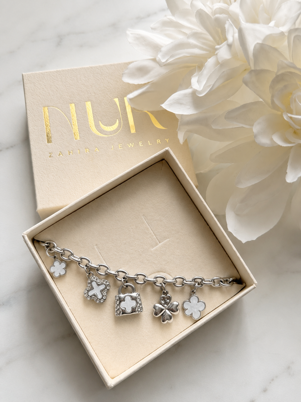 Kenza Bracelet - Argent